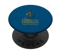 The LORD is My Strength and My Defense PopSockets Adhesive PopGrip