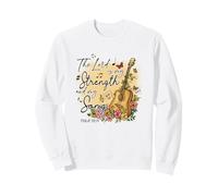 The Lord is my Strength and my Song Psalm 118:14 Faith Sweatshirt