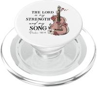 The Lord Is My Strength And My Song - Psalm 118:14 Guitar PopSockets PopGrip for MagSafe