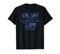The Lord is My Strength and Song - Psalms Scripture T-Shirt