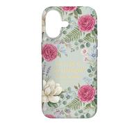 The Lord Is My Strength My Song Exodus 15:2 Floral Aesthetic Case for iPhone 17
