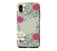 The Lord Is My Strength My Song Exodus 15:2 Floral Aesthetic Case for iPhone XS Max
