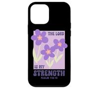 The Lord Is My Strength Psalm 118:14 Christian Bible Verse Case for iPhone 12 mini