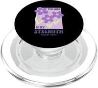 The Lord Is My Strength Psalm 118:14 Christian Bible Verse PopSockets PopGrip for MagSafe