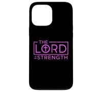 The Lord Is My Strength Workout Fitness Gym Christian Lift Case for iPhone 13 Pro Max