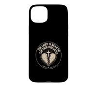 The Lord Is Near To The Brokenhearted Psalm 34:18 Christian Case for iPhone 15 Plus