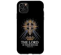 The Lord Is Their Refuge Psalm 14:6 Verse Case for iPhone 11 Pro Max