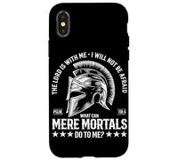 The Lord Is With Me I Will Not Be Afraid Psalm 118:6 Christ Case for iPhone X/XS