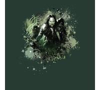 The Lord Of The Rings Aragorn Colour Splash Women's T-Shirt - Forest Green - XS