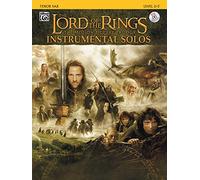 The Lord of the Rings Instrumental Solos: Tenor Sax (book and CD): Howard Shore