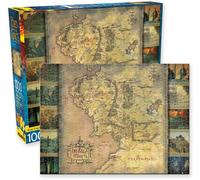 The Lord of the Rings Middle Earth Map 1000pc jigsaw puzzle 710mm x 510mm