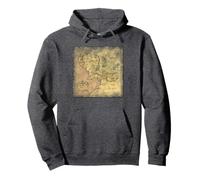 The Lord of the Rings Middle Earth Map Pullover Hoodie