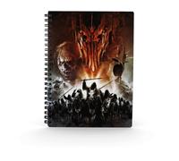 The Lord Of The Rings Mordor Evil Army - 3D Notebook Note Pad multicolour Onesize