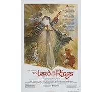 The Lord of the Rings Movie Poster 1978 (A3)