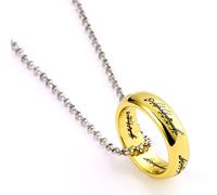 The Lord Of The Rings Silver Plated One Ring Necklace