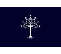 The Lord Of The Rings Sigil White Tree Gondor Mouse Pad, Mousepad (10.2 X8.3 X 0.12 Inches) by spring pad