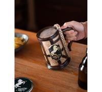 Grupo Erik The Lord of The Rings Tankard | 900ml - 32 Oz - 2 Pint Capacity | Beer Mug | Lord of The Rings Merchandise | Lord of The Rings Gifts | Viking Mug | 2 Pint Glass