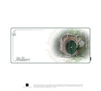 The Lord Of The Rings - The Hobbits Edition, Premium XXL mousepad, 90×40 cm, White/Green, Non-Slip Base, Micro-Textured Surface, Washable, Soft Neoprene