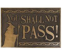 The Lord Of The Rings Shall Not Pass Door Mat multicolour Onesize