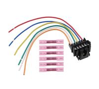 The Lord of the Tools 1 Set 6 Pin Rear Tail Light Connectors Plug Kit 6 Pin Wiring Harness Connector Plug VWA4341969 11-A831S 110231WP2 Compatible with Renault