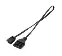 The Lord of the Tools 1 x 5 V 6 Pin to 3 Pin ARGB Cable Adapter for Motherboard Compatible with Lian Li Strimer Plus 2 x 8 Pin