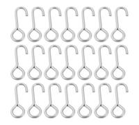 The Lord of the Tools 100pcs Rotten Bottom Clips Stainless Steel Weak Link Release Clips 15mm Length 5mm Hook and 1mm Wire for Sea Fishing Rigs