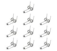 The Lord of the Tools 10Pcs 1.2x24mm Double Return Torsion Spring for Most Wire Curling Iron