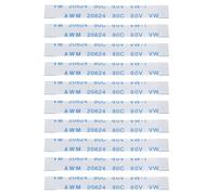 The Lord of the Tools 10pcs 8Pin Power Reset Button Ribbon Flex Cable Compatible with Playstation 2 Compatible with PS2 Slim SCPH-70000 4x0.5cm