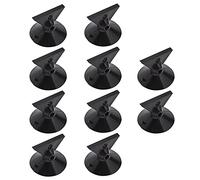 The Lord of the Tools 10pcs Black Bulb Removal Tool Suction Cup Bulb Replacing Light Bulb Changer Strong Suction for LED Halogen GU10 MR16 PVC 30mm