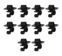 The Lord of the Tools 10pcs Car Hood Support Rod Fixing Buckles Bonnet Stay Rod Retaining Holder Clip Compatible with Vauxhall Vivaro A (2001-2014) 91169789