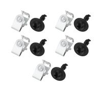 The Lord of the Tools 10Pcs Engine Protection Screws Clips 8K0805163A 8K0805121 Compatible with Audi A4 A5 A6 A7 A8 Q3 Q5