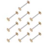 The Lord of the Tools 10Pcs Retro Bullet Sewing Machine Bobbin 8.8x32mm Compatible with Singer 27 28 127 128
