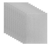 The Lord of the Tools 10pcs Universal Mica Foil Plate Sheets 150x120mm for Microwave Oven Waveguide Cover Replacement Repairing Accessory