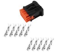 The Lord of the Tools 10Pin Seat Heating Plug Connector with Terminal Compatible with Peugeot 508 2010-2018