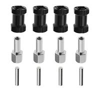 The Lord of the Tools 12mm RC Hex Adapter 20mm RC Extension Wheel Hex Hub Metal Driver Adapter Compatible with Axial Scx10 Rc4wd D90 1/10 RC Crawler Car