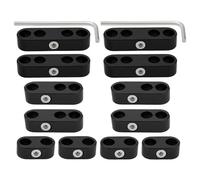 The Lord of the Tools 12Pcs Spark Plug Wire for 7MM 8MM Separator Car Ignition Cable Separators Ignition Cable Separators Holder Wire Separators Dividers Looms for Car