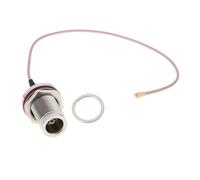 The Lord of the Tools 1pc U.FL Male to N Female Adapter for Wireless RF Testing Network Communication Equipment