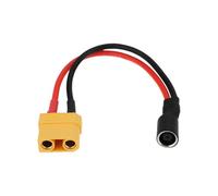 The Lord of the Tools 1Pc XT90 Female to 8mm DC7909 Socket Cable 15cm 14AWG Compatible with BLUETTI Compatible with JACKERY