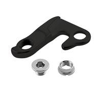 The Lord of the Tools 1x MTB Bicycle Rear Gear Mech Derailleur Hook Hanger RE9GA Tailhook Dropout Frame Adapter Compatible with Giant Bikes Anthem Compatible with XTC (Black)