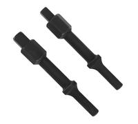 The Lord of the Tools 2 Pcs 32029 Air Hammer Socket Adapter Pneumatic Tools 37315 3/8" Air Hammer Bits Kit and 37316 1/2" Pneumatic Bolt Breaker Set Black