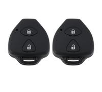 The Lord of the Tools 2 Pieces 2 Button Remote Key Shell Compatible with Toyota Avensis Yaris Auris RAV4 Hilux IQ