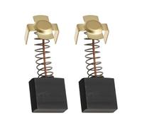 The Lord of the Tools 2 Pieces Carbon Brushes Replacement for Saws 65053 7 x 17 x 17 mm Compatible with SIP Mitre Saws 01314 01324 01502