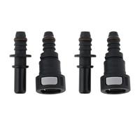 The Lord of the Tools 2 Sets Fuel Line Quick Connector Fitting for 11.8mm SAE to ID10 3/8 Inch Fuel Line