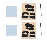 The Lord of the Tools 2 Sets Mouse Anti Slip Grip Black Gaming Mouse Sticker Compatible with REDRAGON M602