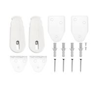The Lord of the Tools 2 Sets of Curtains Cord Tensioner Compatible with Hunter Douglas Compatible with Levelor for Required on Shades Traversing Panels and Window Treatment White