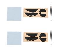 The Lord of the Tools 2 Sets of Non-Slip Black Gaming Mouse Stickers Compatible with Model D Gaming Mouse
