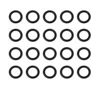 The Lord of the Tools 20x O-Ring Replacement B1524 6x4x1mm Compatible with Eurotorch Plug MIG Gas Connector