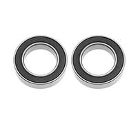 The Lord of the Tools 2Pcs 17287-2RS Deep Groove Ball Bearings 17x28x7mm Bearing Steel With Black Sealed Covers For Cycling MTB Mountain Road Bike