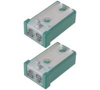 The Lord of the Tools 2PCS 40 AMP 32 Volt Female Fuse Green Replacement Part 5218979 Compatible with Ford Fiesta Compatible with Edge