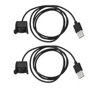 The Lord of the Tools 2pcs 5V 1A USB Smartwatch Charging Cable 1m Compatible with Garmin Vivosmart HR HR+ Approach X40